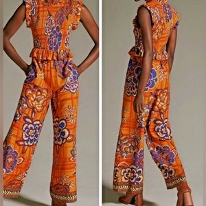 Anthropologie Farm Rio jumpsuit